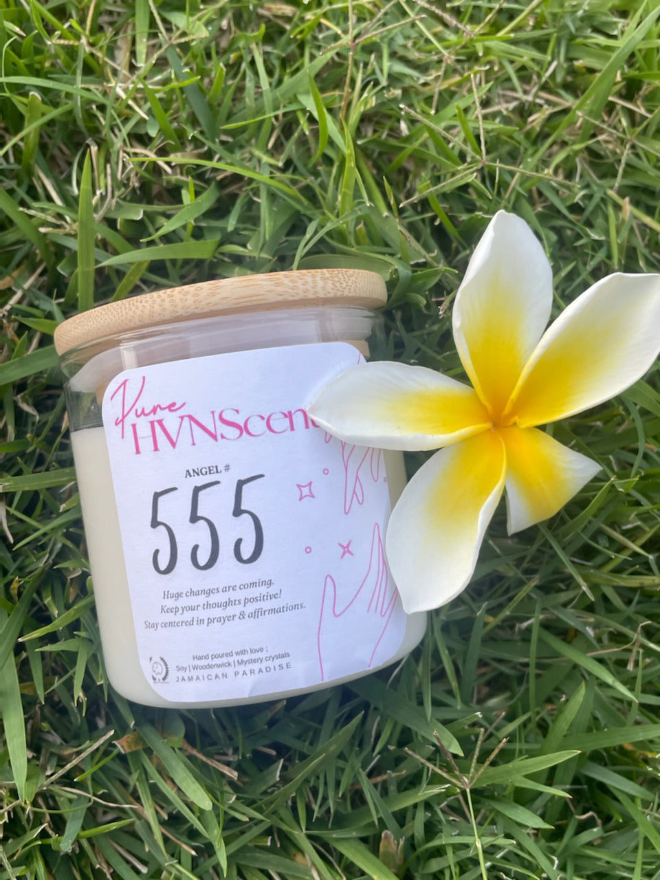 555 Pure HVNSCENT Candle π―