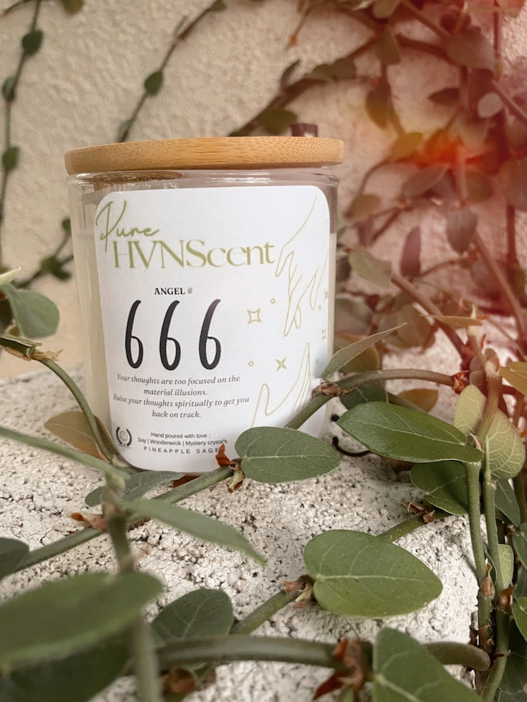 666 Pure HVNSCENT Candle ๐ฏ