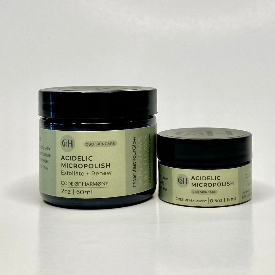 Acidelic Micropolish - CBD Face Exfoliant