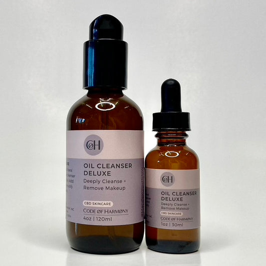 Oil Cleanser Deluxe - CBD Face Cleanser & Makeup Remover